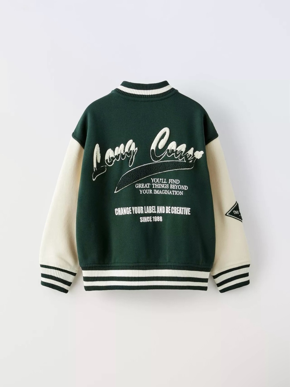 ZARA VARSITY BOMBER